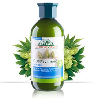 Champú Anticaspa Lúpulo y Tomillo Corpore Sano - 300 ml.