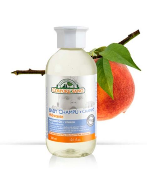 Champú Baby Melocotón Corpore Sano - 300 ml.