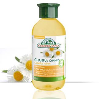 Champú Cabellos Rubios Camomila y Trigo Corpore Sano - 300 ml.