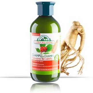 Champú Reforzante Ginseng y Ginkgo Corpore Sano - 300 ml.