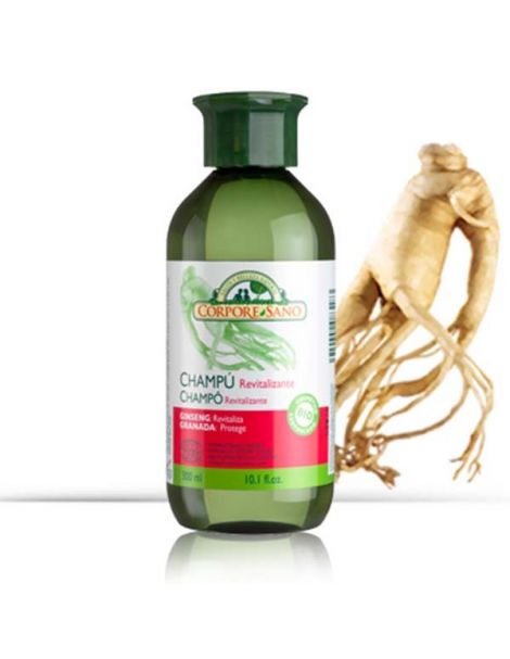 Champú Revitalizante Ginseng y Granada Corpore Sano - 300 ml.