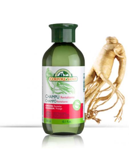 Champú Revitalizante Ginseng y Granada Corpore Sano - 300 ml.
