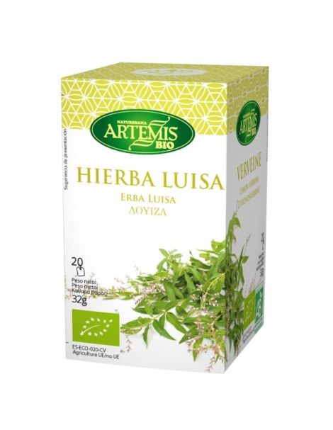 Hierba Luisa Bio Artemis Herbes del Molí - 20 bolsitas