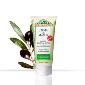 Crema de Manos de Hojas de Olivo y Karité Corpore Sano - 100 ml.