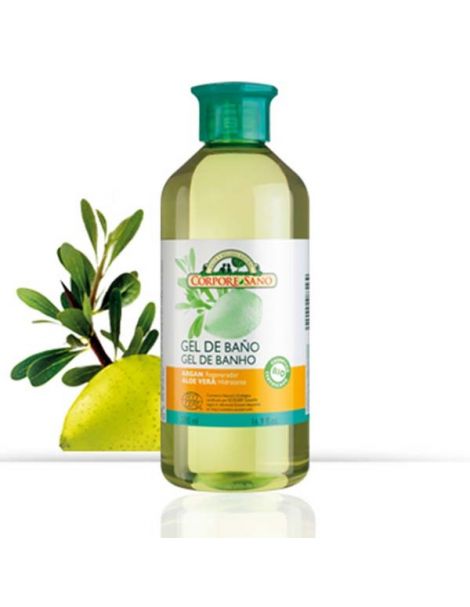 Gel de Baño Argán y Aloe Vera Corpore Sano - 500 ml.