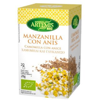Manzanilla con Anís Artemis Herbes del Molí - 20 bolsitas