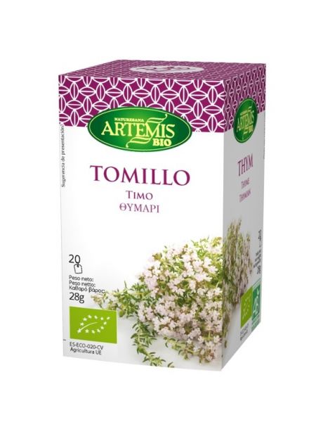 Tomillo Artemis Herbes del Molí - 20 bolsitas