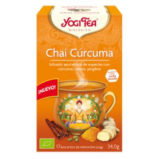 Yogi Tea Chai Cúrcuma - 17 bolsitas