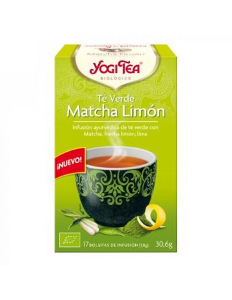 Yogi Tea Té Verde Matcha Limón - 17 bolsitas
