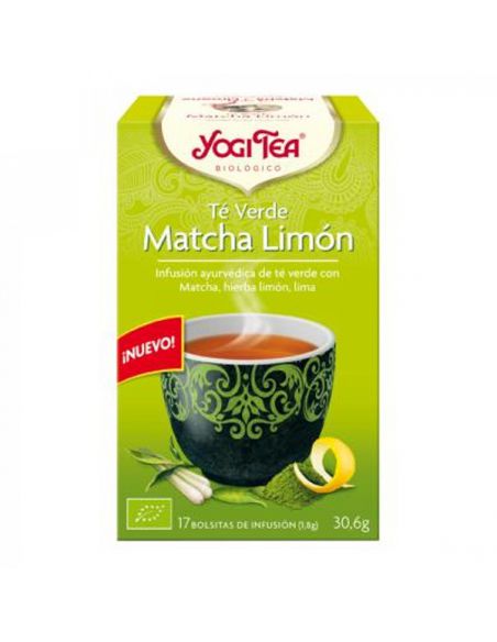 Yogi Tea Té Verde Matcha Limón - 17 bolsitas