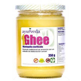 Ghee Mantequilla Clarificada Ayurveda Auténtico - 350 gramos