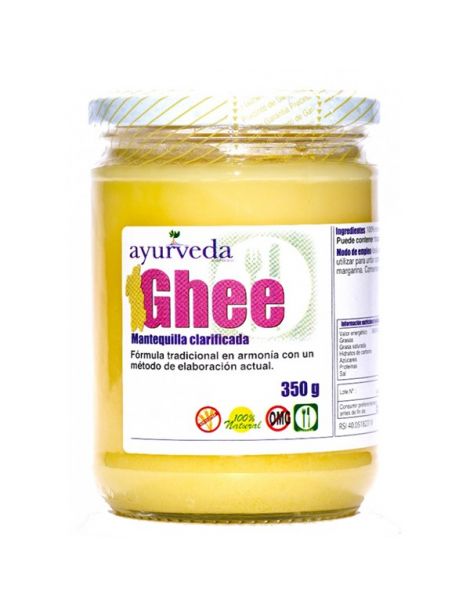 Ghee Mantequilla Clarificada Ayurveda Auténtico - 350 gramos