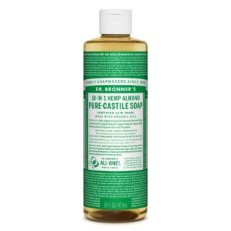 Jabón de Castilla Líquido de Almendras Dr. Bronner´s - 59 ml.