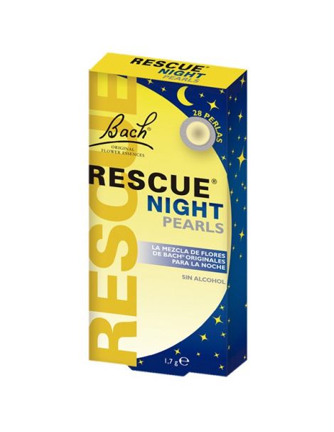 Remedio Rescate Noche (Rescue Remedy) Flores Dr. Bach - 28 perlas
