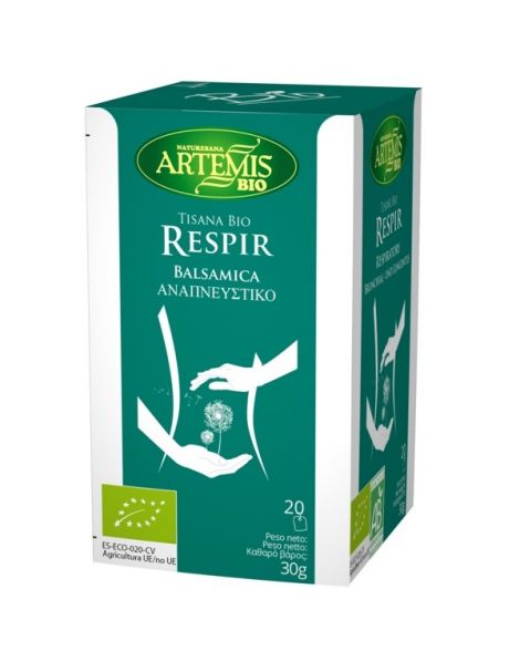 Respir Bio Artemis Herbes del Molí - 20 bolsitas