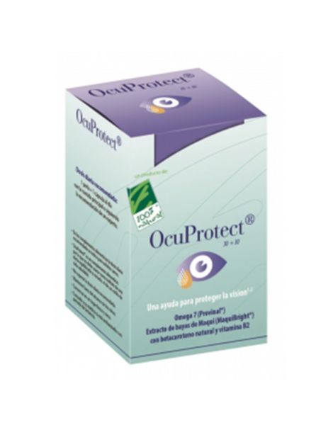 OcuProtect Cien por Cien Natural - 30 perlas + 30 cápsulas