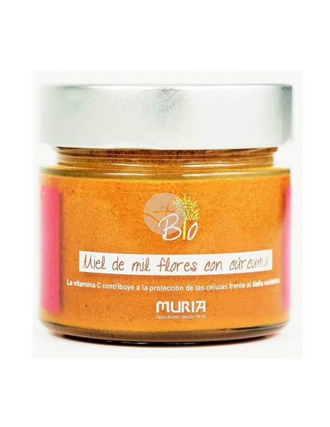 Miel con Cúrcuma Eco Muria - 250 gramos