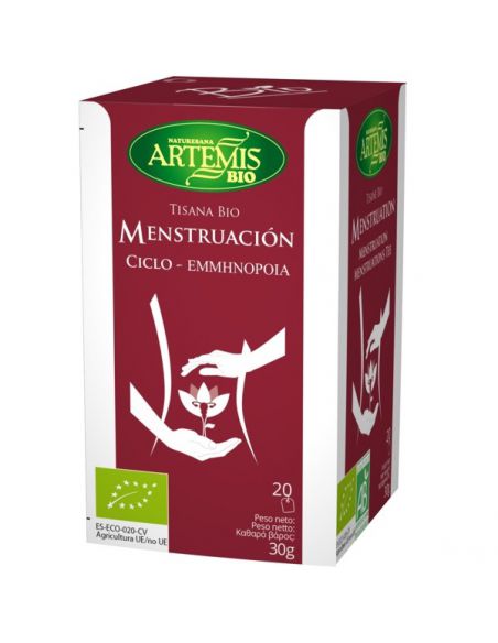 Menstruación Bio Artemis Herbes del Molí - 20 bolsitas