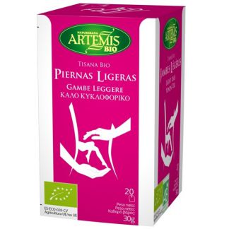 Piernas Ligeras Bio Artemis Herbes del Molí - 20 bolsitas