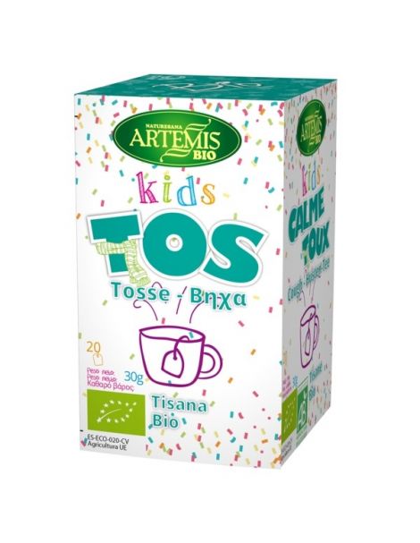 Kids Tos Bio Artemis Herbes del Molí - 20 bolsitas