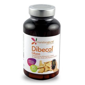 Dibecol Gluco Mundonatural - 90 cápsulas