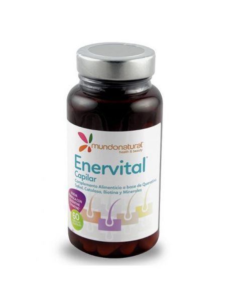 Enervital Capilar Mundonatural - 60 cápsulas