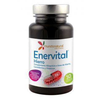 Enervital Hierro Mundonatural - 30 cápsulas