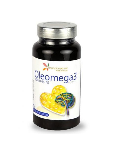 Oleomega 3 80% DHA Mundonatural - 30 perlas