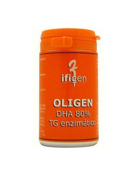 Oligen DHA 80% TG Enzimático Ifigen - 60 cápsulas