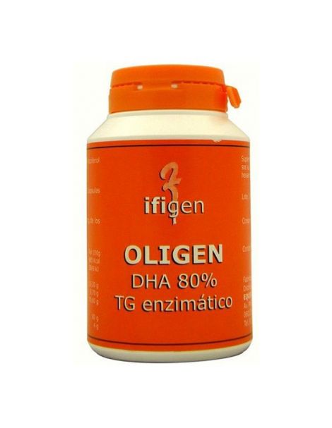 Oligen DHA 80% TG Enzimático Ifigen - 120 cápsulas