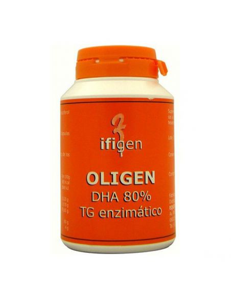 Oligen DHA 80% TG Enzimático Ifigen - 120 cápsulas