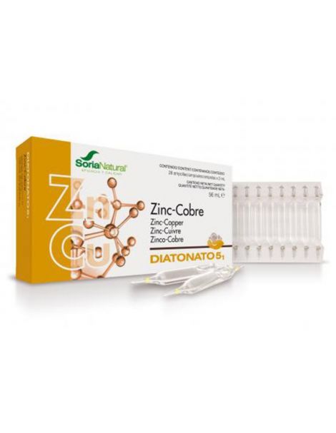 Diatonato 5-1 Zinc-Cobre Soria Natural  - 28 viales