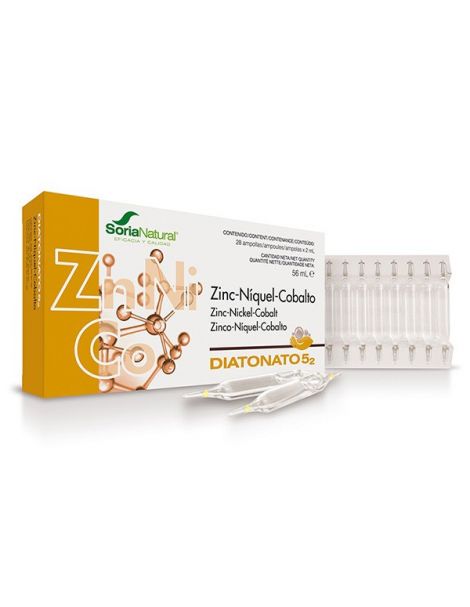 Diatonato 5-2 Zinc-Níquel-Cobalto Soria Natural  - 28 viales