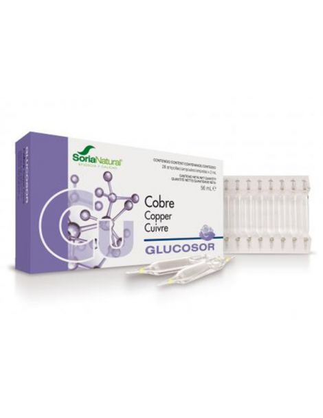 Glucosor Cobre Soria Natural  - 28 viales
