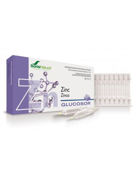 Glucosor Zinc Soria Natural  - 28 viales