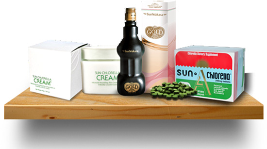 Productos Sun Chlorella